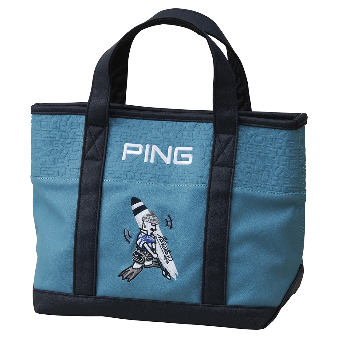 GB-N2602 MR.PINGサーフラウンドトート ブルーグレー