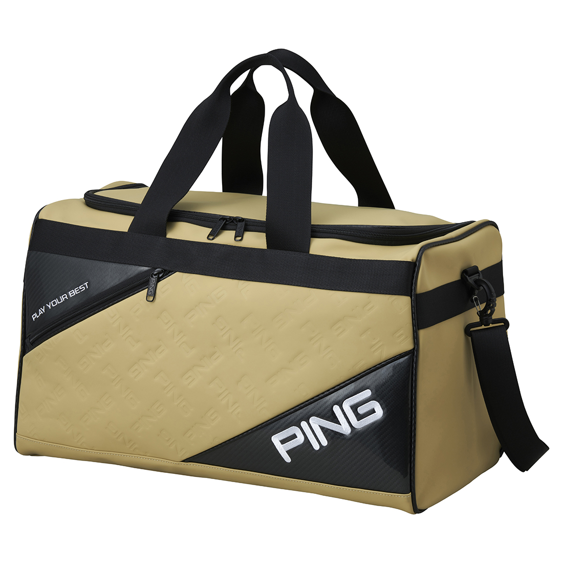 GB-U2614 エンボスボストン ベージュ