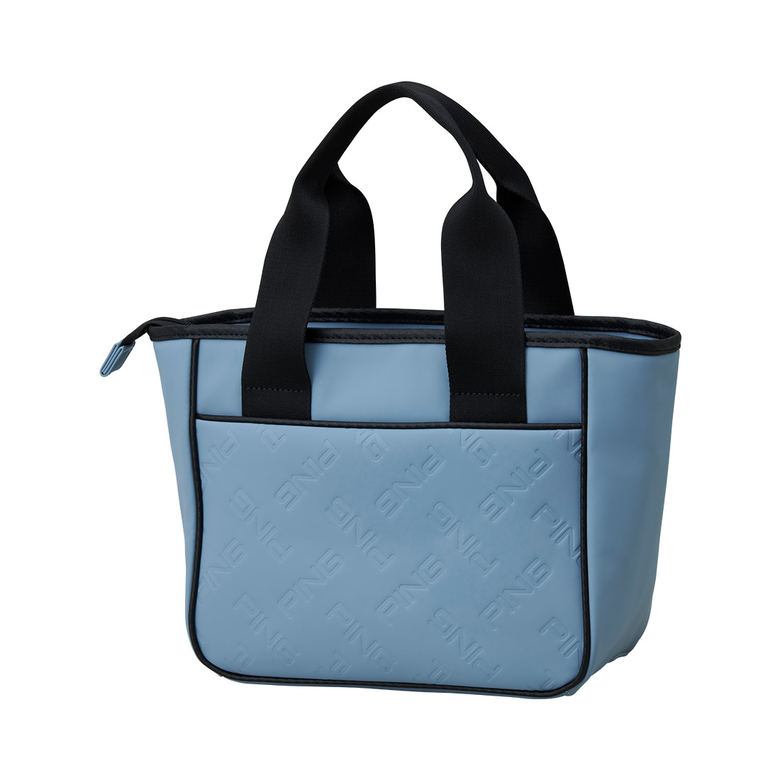 GB-U2616 エンボスラウンドトート ブルーグレー