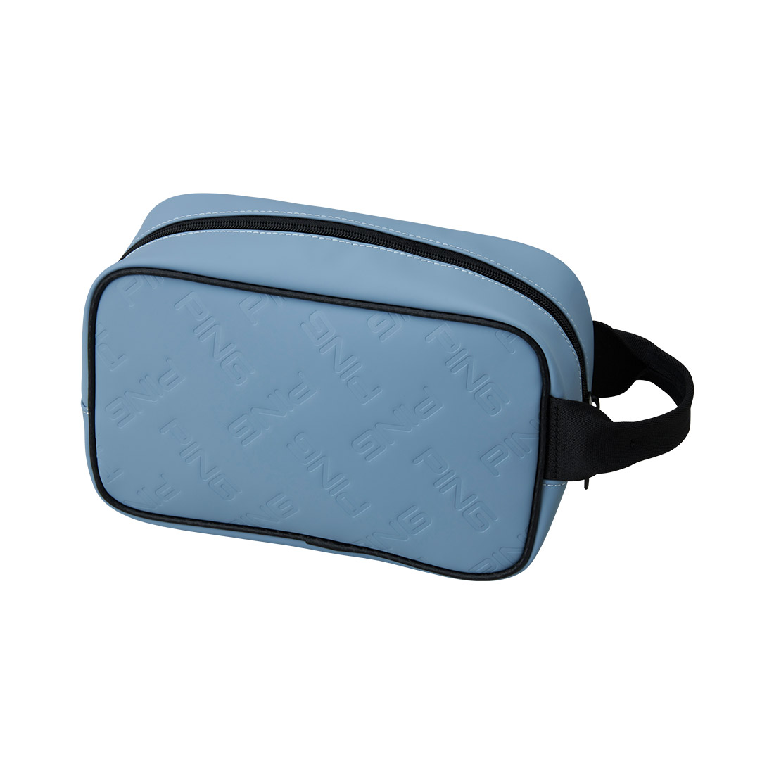 GB-U2617 エンボスポーチ ブルーグレー