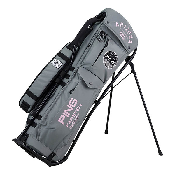 PING スタンド付きキャディバッグ 青黒グレー 楽天市場】ping キャディバッグ（カラーグレー）（キャディ