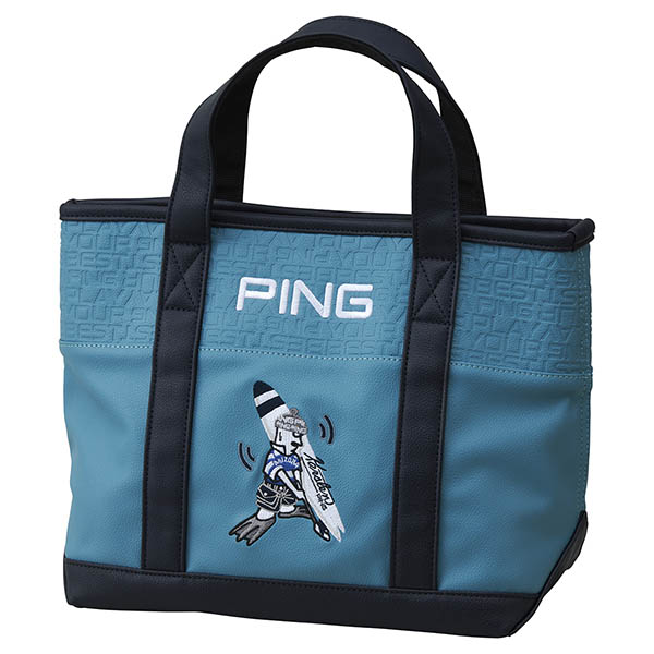 新品2026年限定品ピンMR.PINGラウンドトートGB-N2602ブラック GB-N2602 MR.PINGサーフラウンドトート(ブラック): バッグ│PING